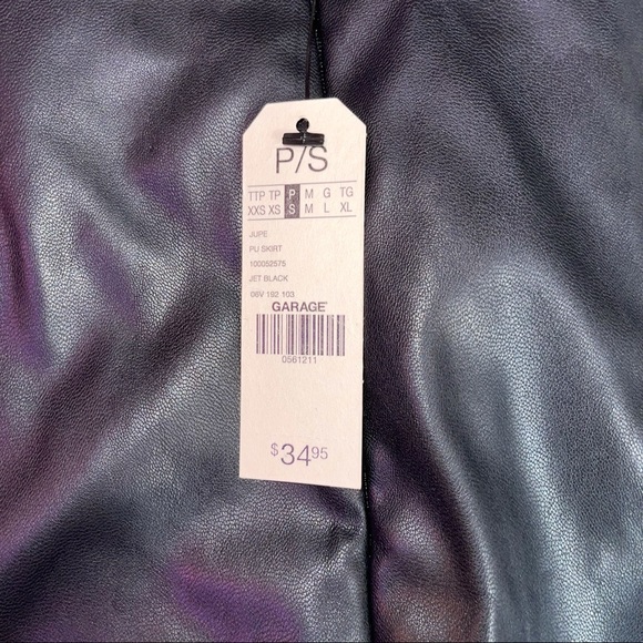 Garage Leather Skirt - Picture 4 of 4